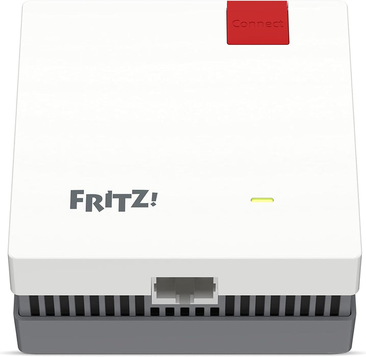 AVM Fritz!Box 7510 (Wi-Fi 6 Router (WLAN AX), bis zu 600 MBit/s (2,4 GHz)) & Fritz!WLAN Mesh Repeater 2400 (Dual-WLAN AC + N bis zu 1.733 MBit/s (5GHz) + 600 MBit/s(2,4 GHz), 1x Gigabit-LAN)